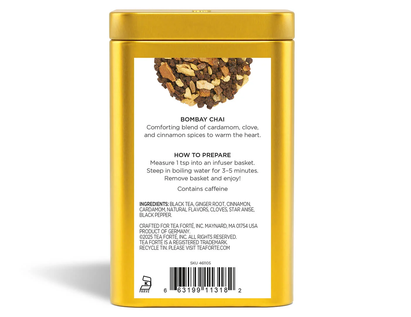 Bombay Chai Loose Leaf Tea Canister - Image 5