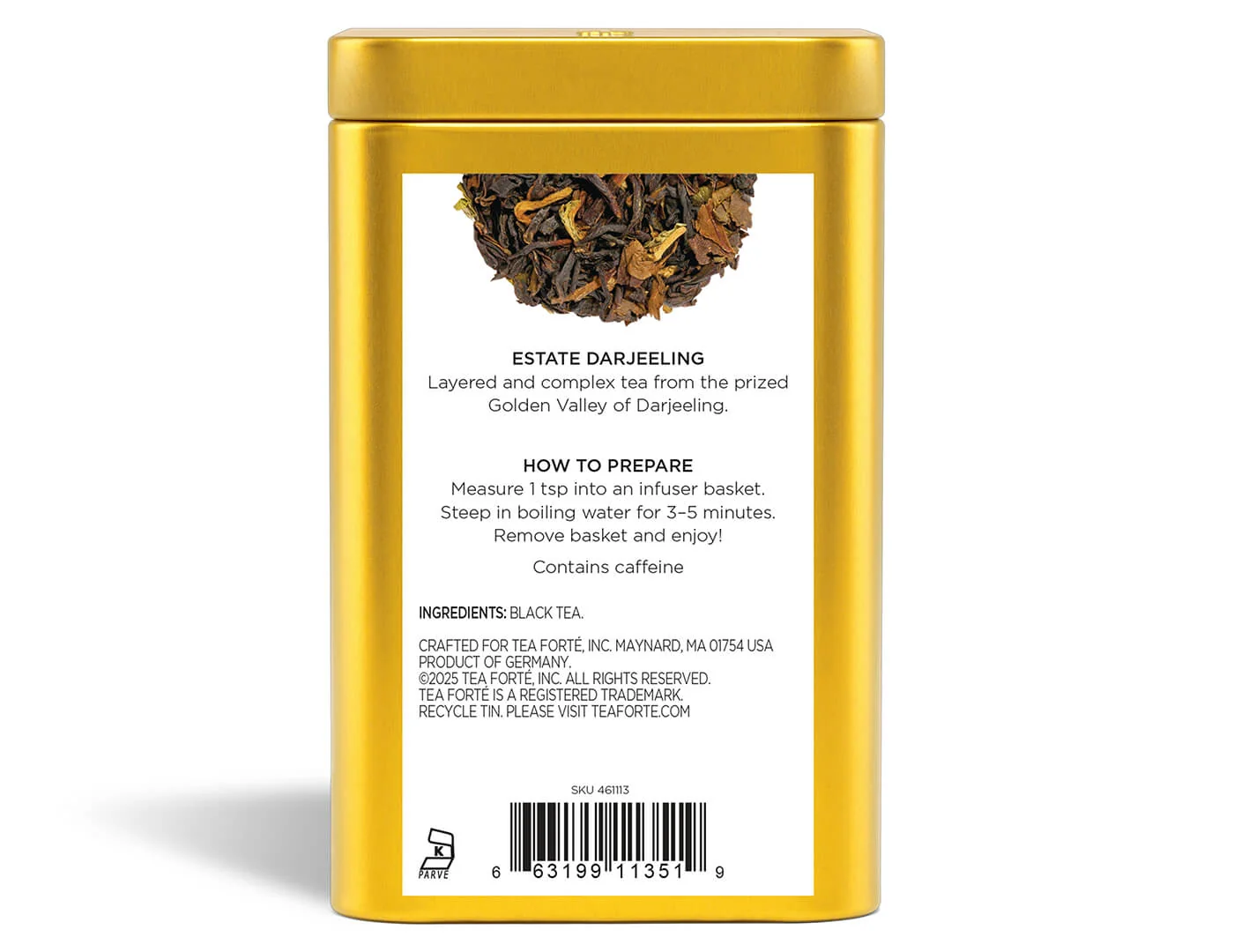 Estate Darjeeling Loose Leaf Tea Canister - Image 5