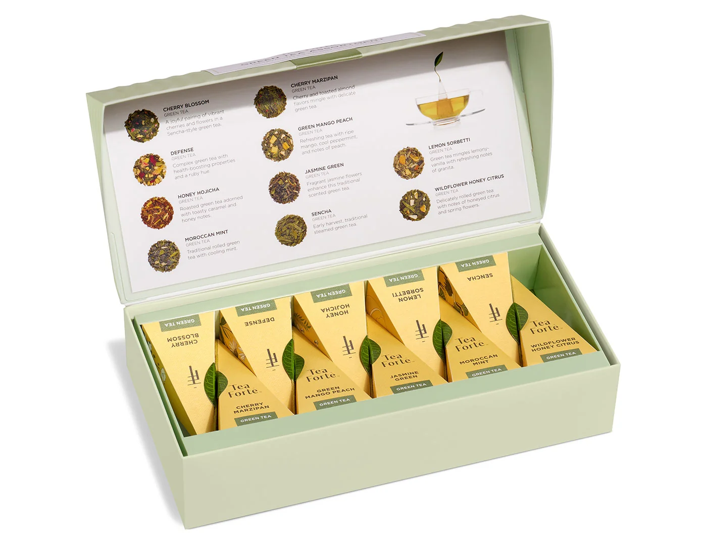 Green Tea Assortment Petite Presentation Box - Image 3