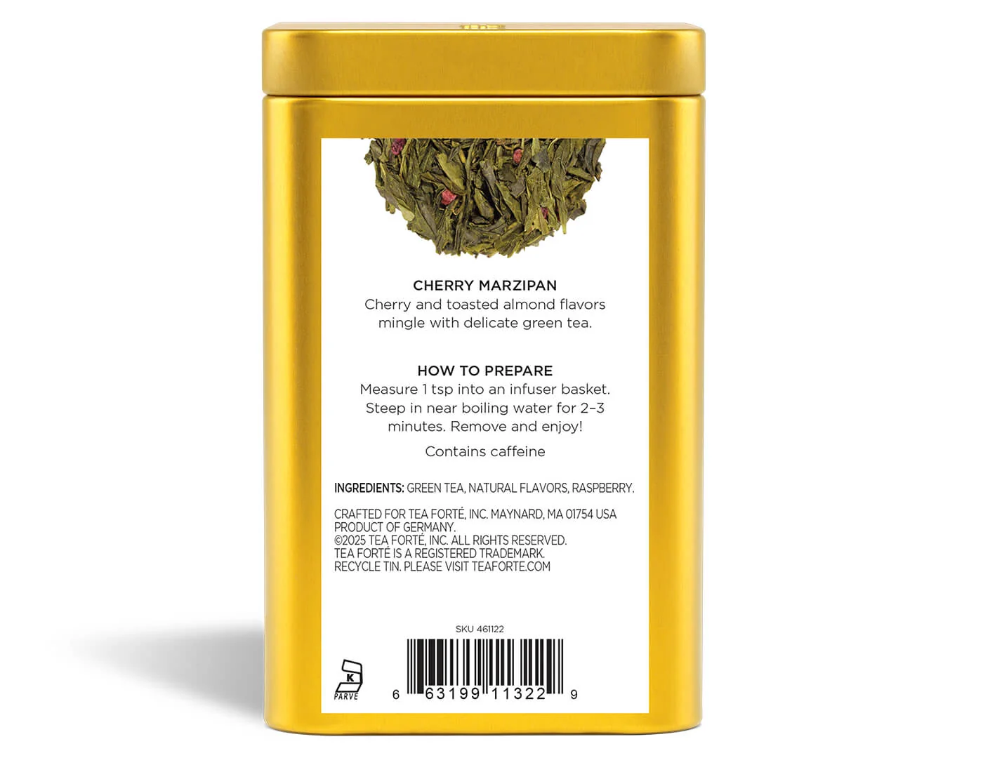 Cherry Marzipan Loose Leaf Tea Canister - Image 5