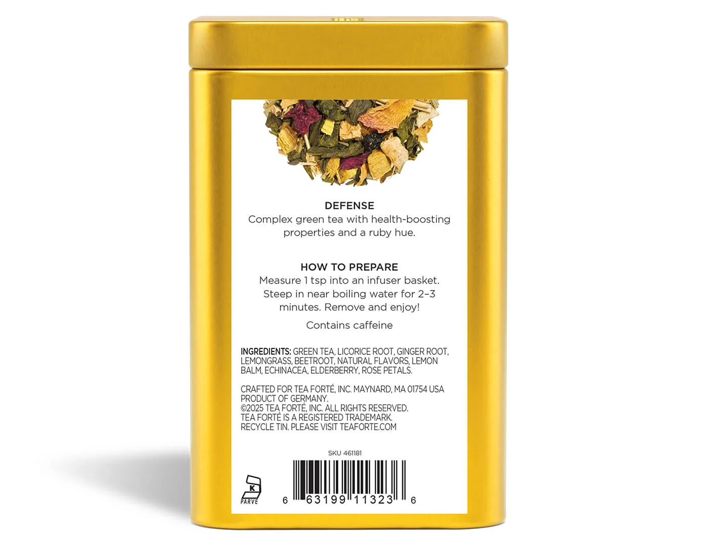 Defense Loose Leaf Tea Canister - Image 5