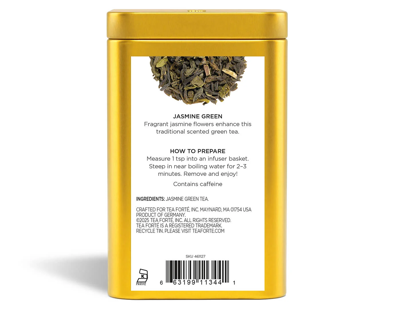 Jasmine Green Loose Leaf Tea Canister - Image 5