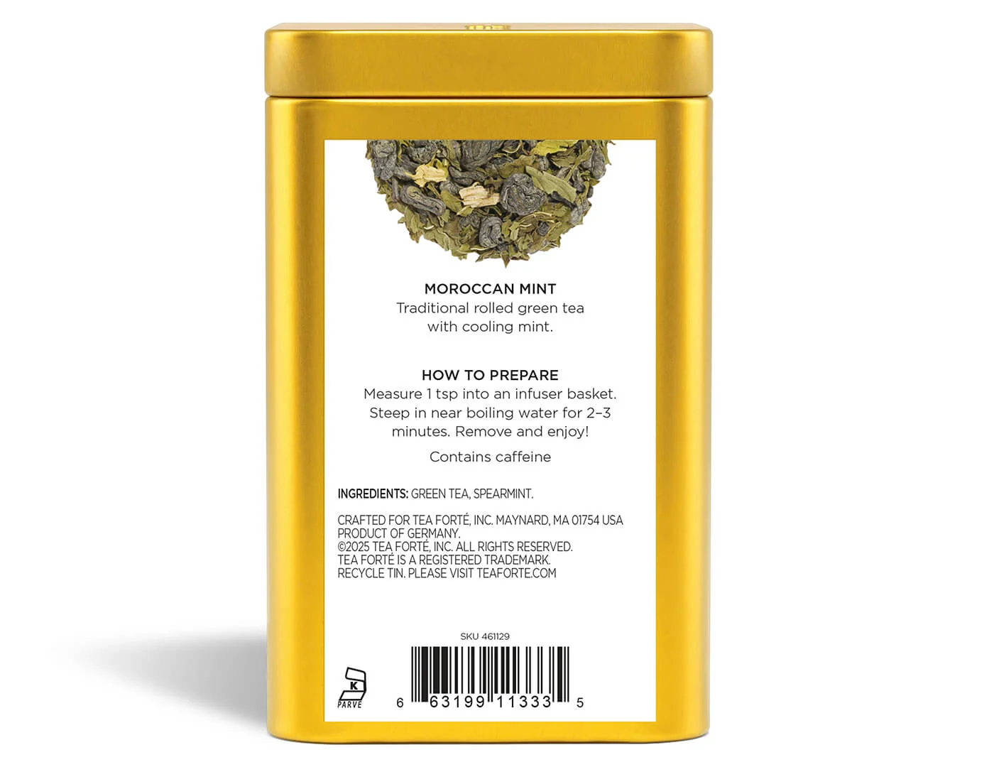Moroccan Mint Loose Leaf Tea Canister - Image 5