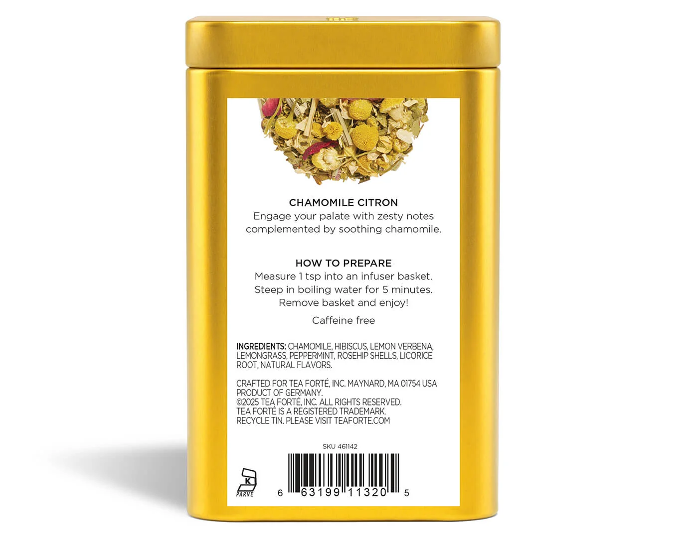 Chamomile Citron Loose Leaf Tea Canister - Image 5