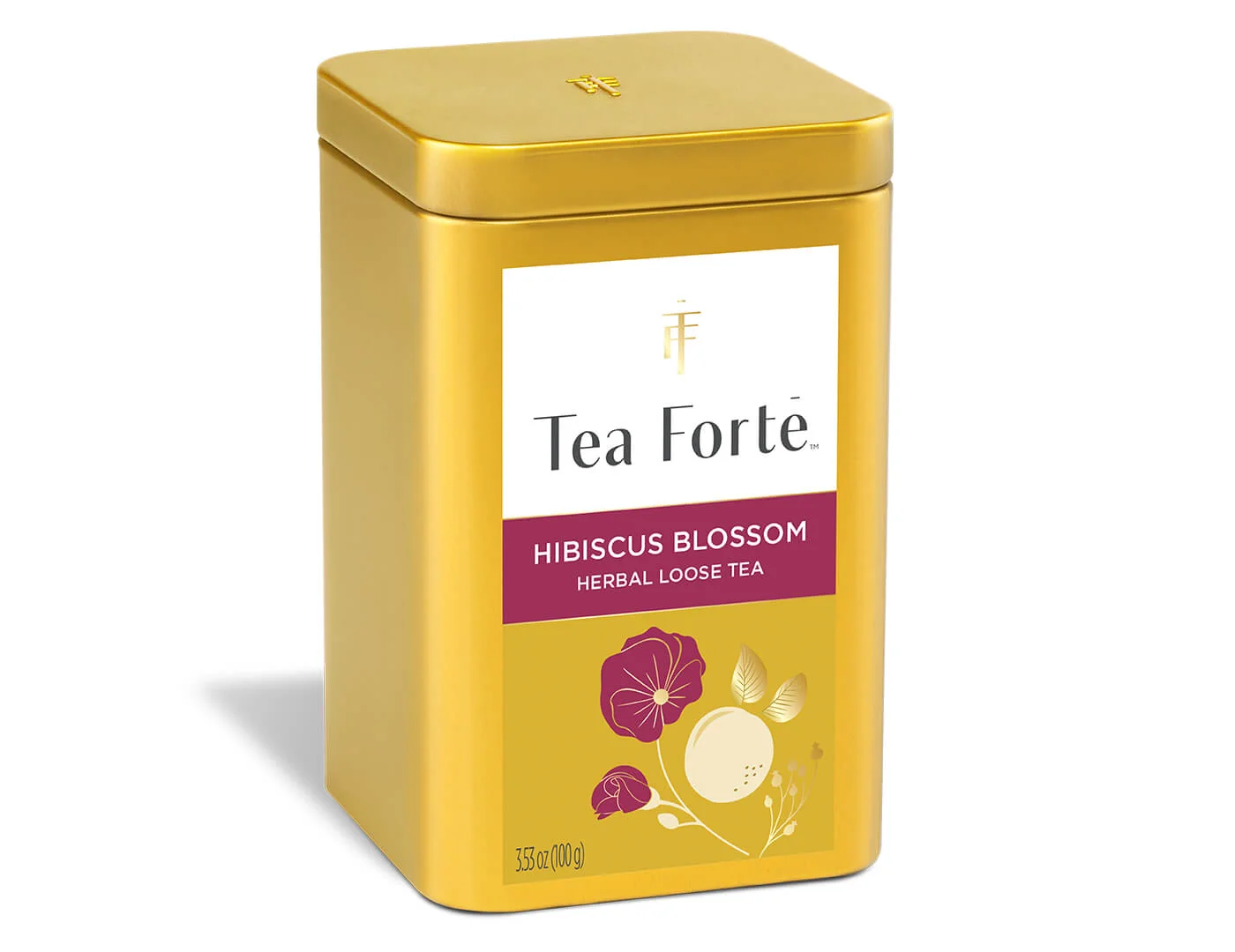 Hibiscus Blossom Loose Leaf Tea Canister - Image 4