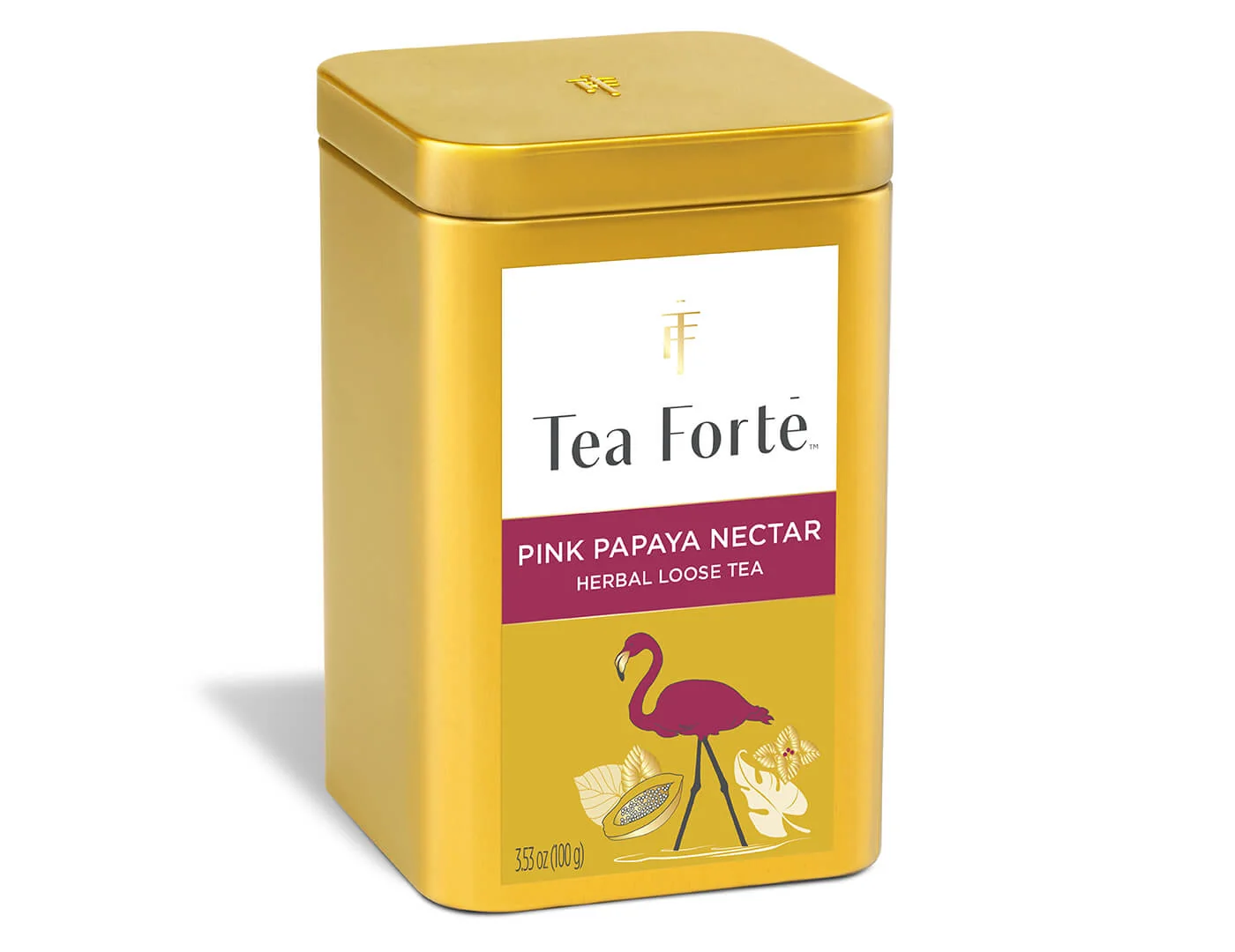 Pink Papaya Nectar Loose Leaf Tea Canister - Image 4