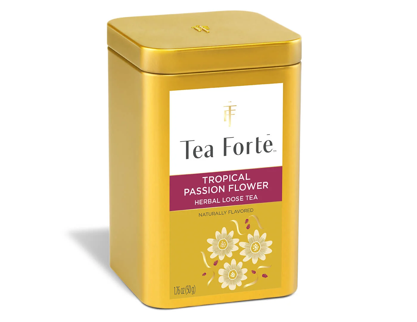 Tropical Passion Flower Loose Leaf Tea Canister - Image 4