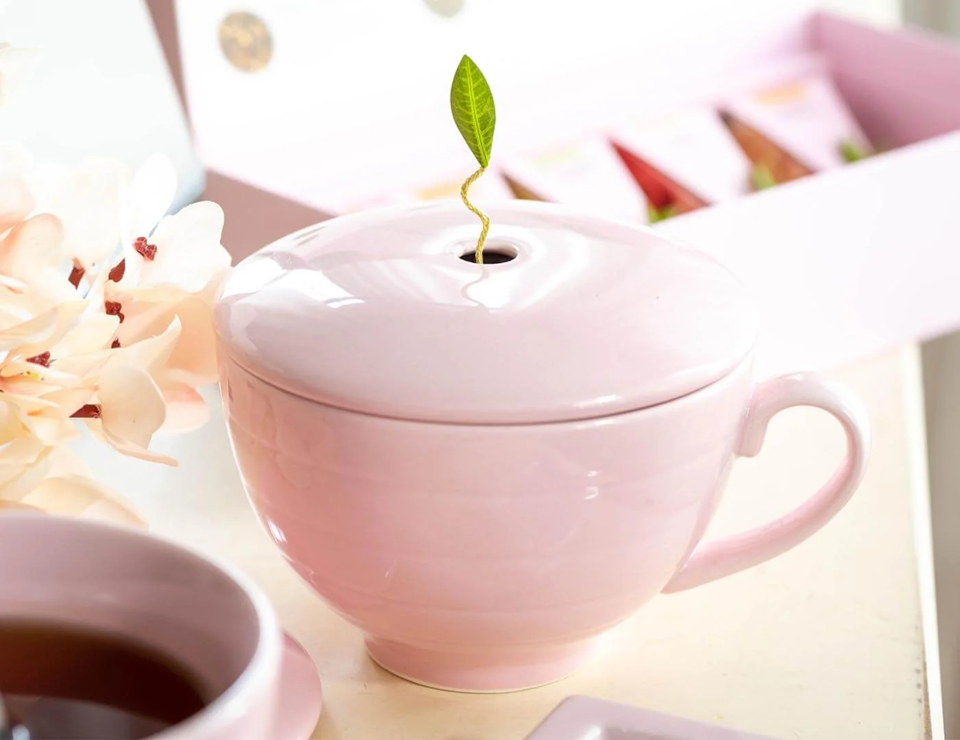 Café Cup Rose Pink - Image 2
