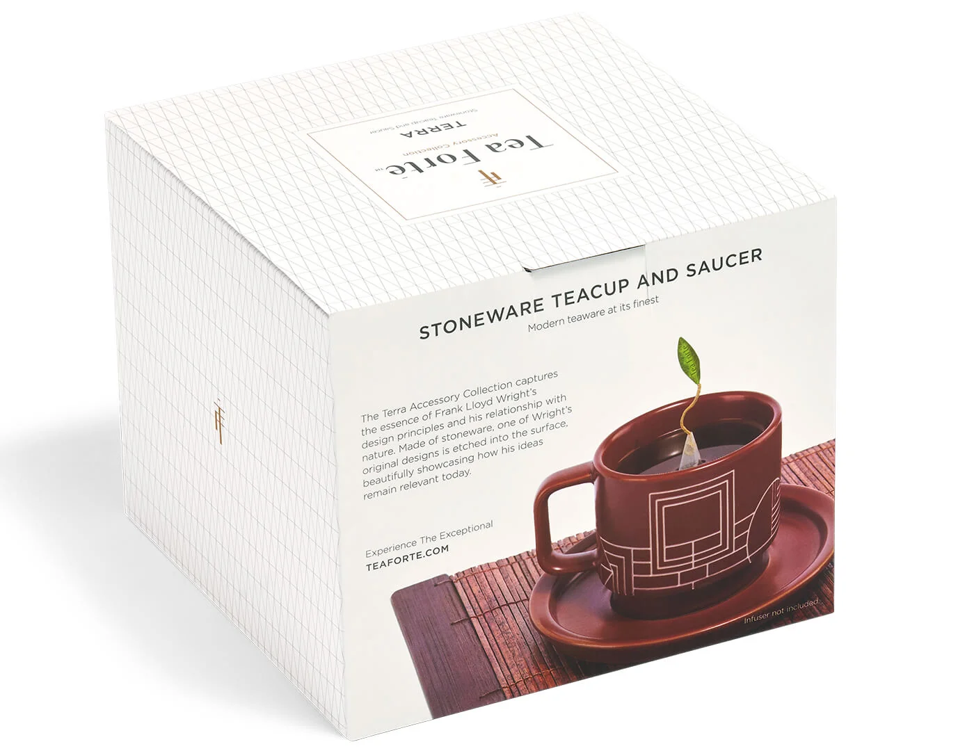 Frank Lloyd Wright Terra Teacup and Saucer - Image 6
