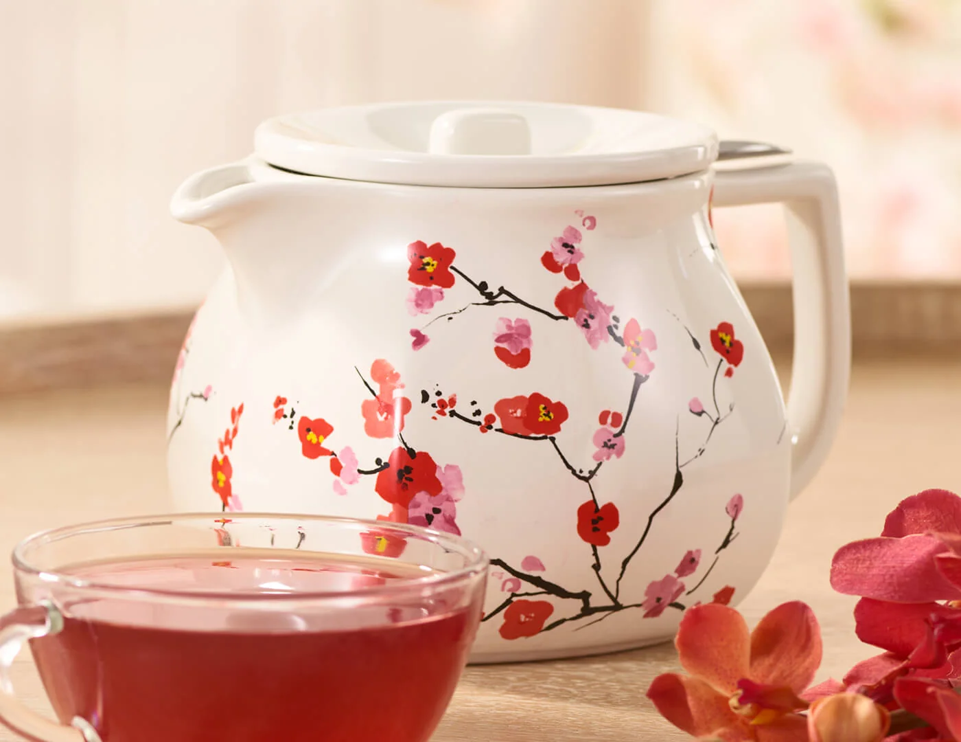 Fiore Teapot with Infuser Sakura - Image 2