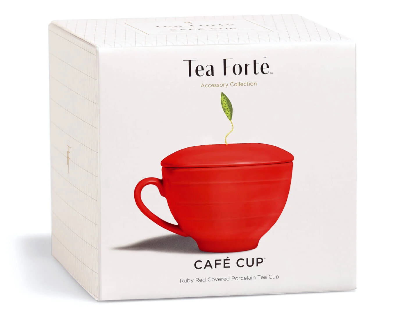 Ruby Red Café Cups - Set of Six - Image 3